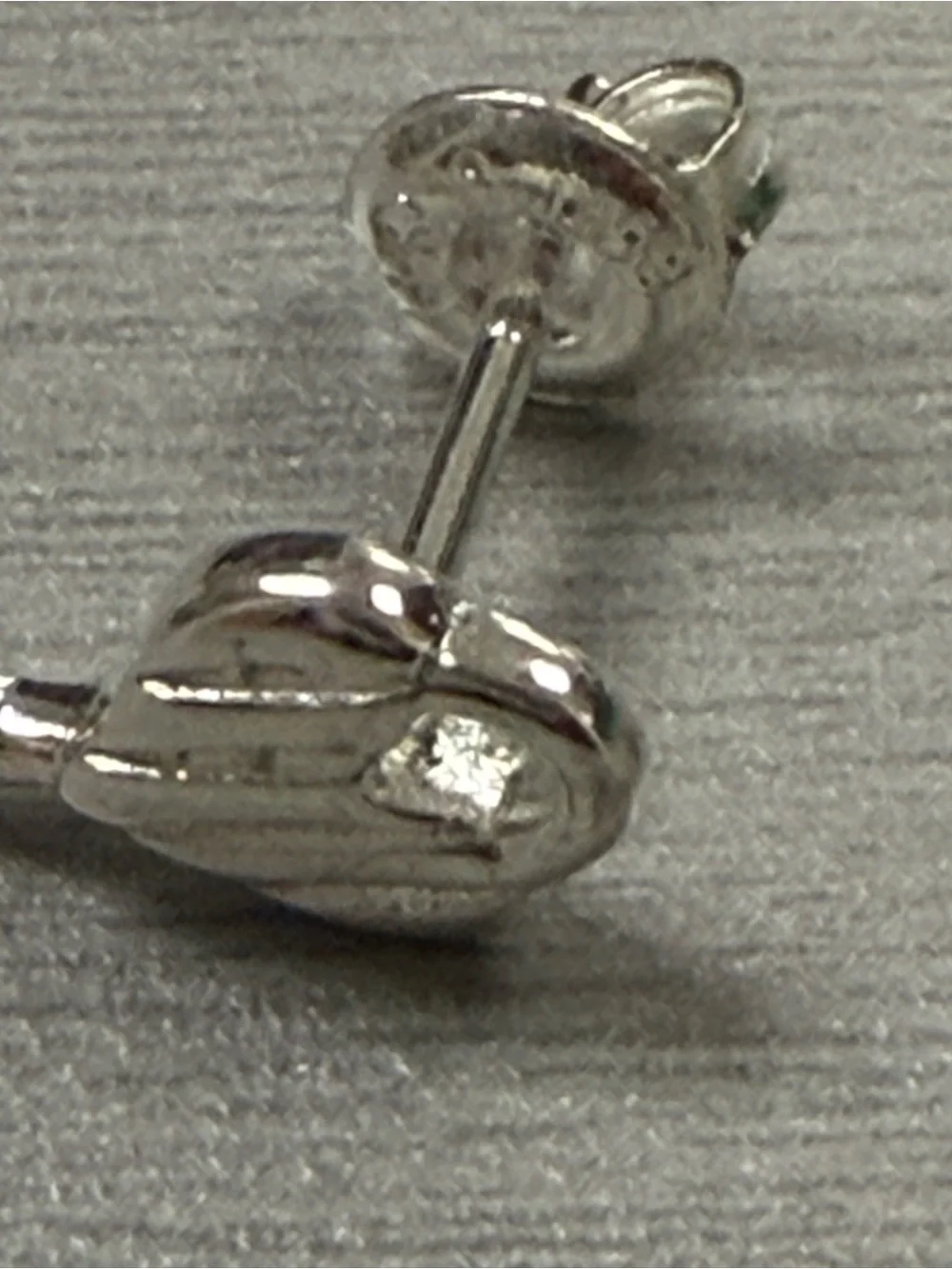Uno de 50 Silver Unlock Stud Earrings